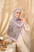 ( Full Wide Pleats Shawl ) Eid Flower Power ( HANDBAGS )