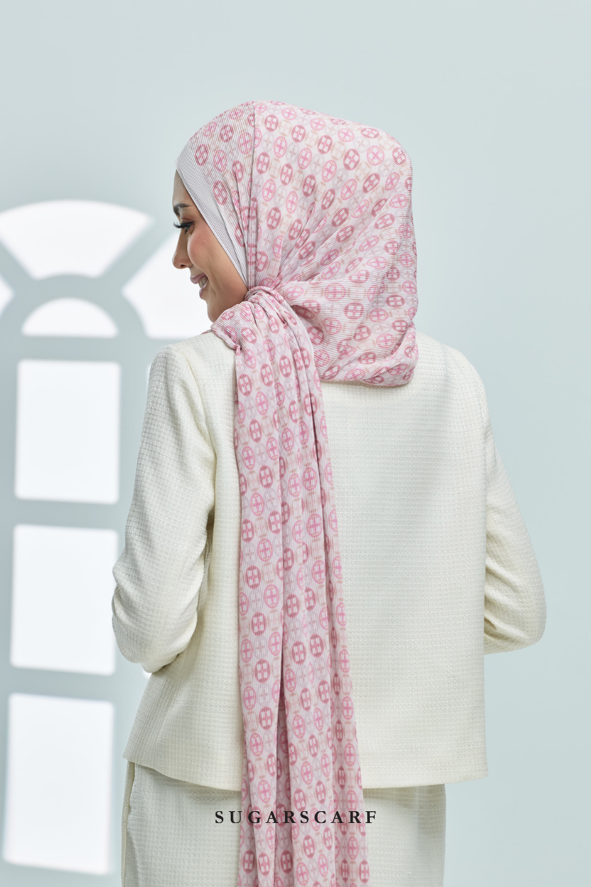 ( Full Wide Pleats Shawl ) Girl Boss ( Charisma )