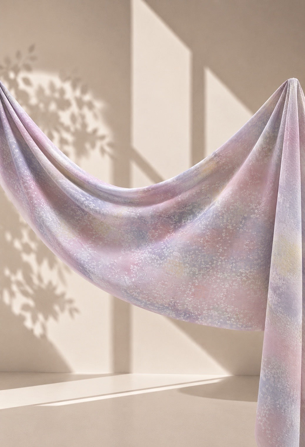 Fall In Love Wide Ultra Fine Pleated Shawl Ironless · in NariePL
