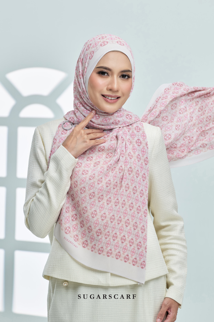 ( Full Wide Pleats Shawl ) Girl Boss ( Charisma )
