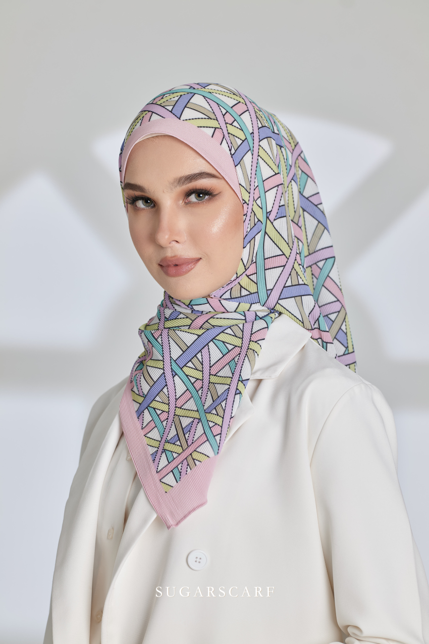 YES DEFECT( Full Wide Pleats Shawl ) Classy Simpulan ( TIKAR )