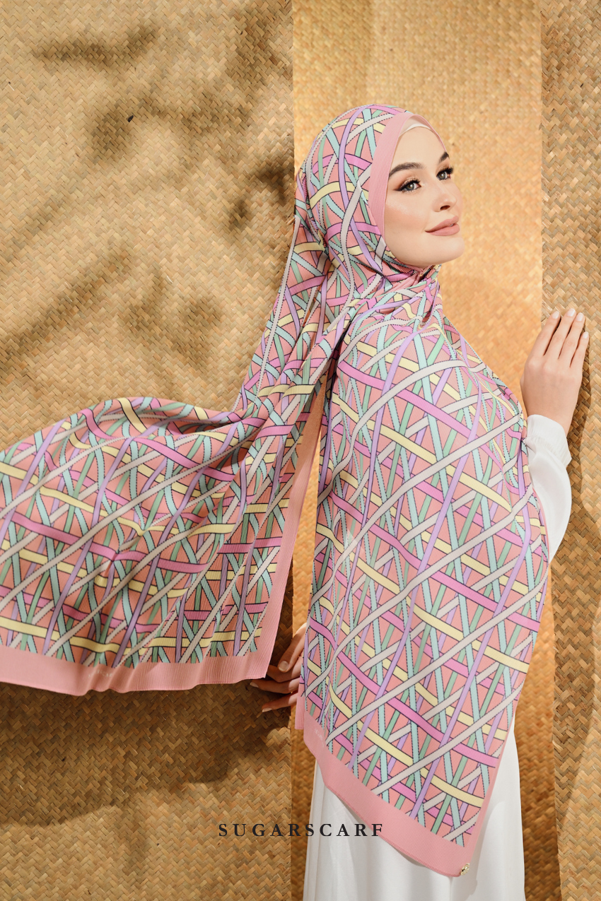 YES ( Full Wide Pleats Shawl ) Classy Simpulan ( GATHERING )