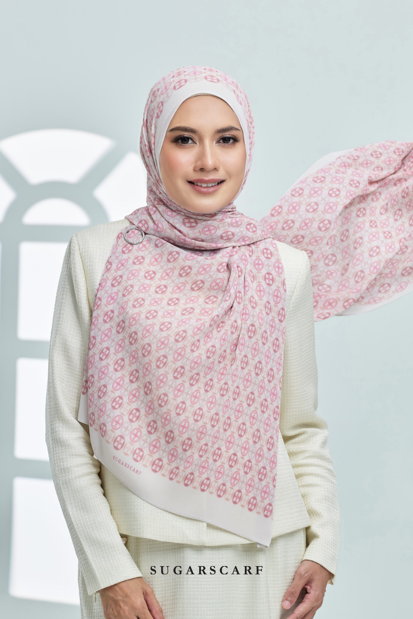 ( Full Wide Pleats Shawl ) Girl Boss ( Charisma )