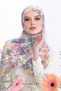 YES ( Full Wide Pleats Shawl ) Raya Vol 1 Seri Fiora ( SERI CAHAYA )