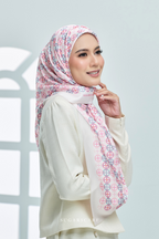 YES ( Square ) AS-IS Girl Boss Mixed Satin Silk Scarf ( Iconic )