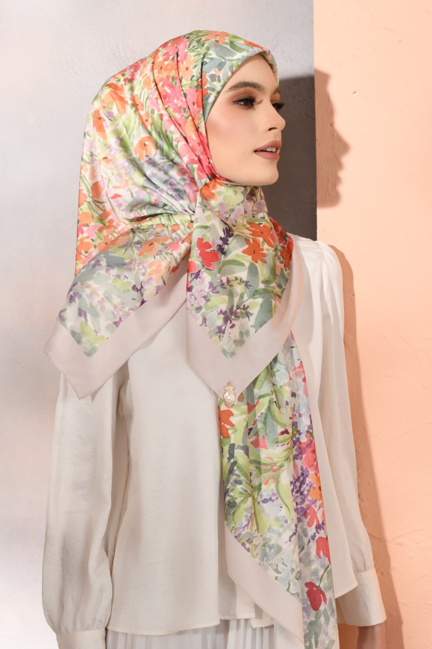 Tudung Instant Hijab Scarves by Sugarscarf - Prints Ironless Pleats