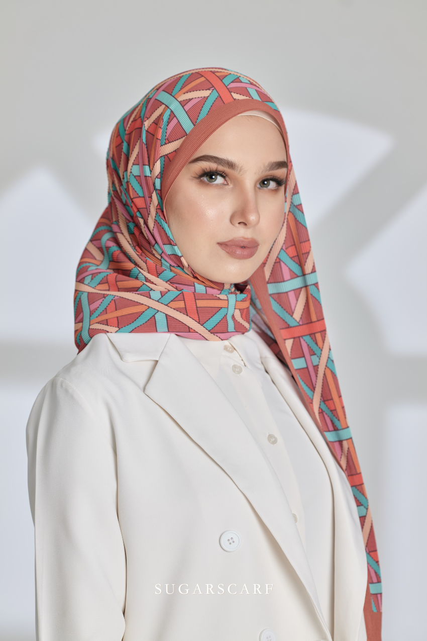 YES ( Full Wide Pleats Shawl ) Classy Simpulan ( OPEN HOUSE )