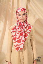 THESUGAREDIT Heart Edit Vol 1 French Silk Cotton Bawal ( TRUE LOVE )