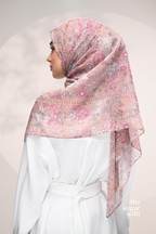 YES DEFECT - THESUGAREDIT Petal Whimsy Japanese Cotton Voile In (Always Been You)