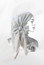 TSE December Serenity Japanese Voile Square In Frosted Forest