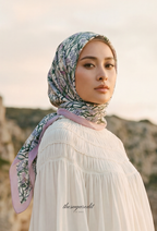 TSE BloomInvitation Japanese Cotton Voile Square In SweetMemories2.0