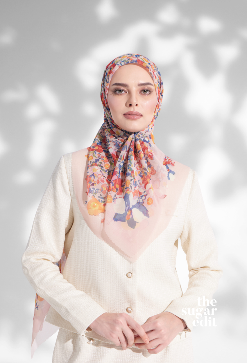 YES DEFECT - THESUGAREDIT Bella Blooming JapanCottonVoile In  ( ALICE )