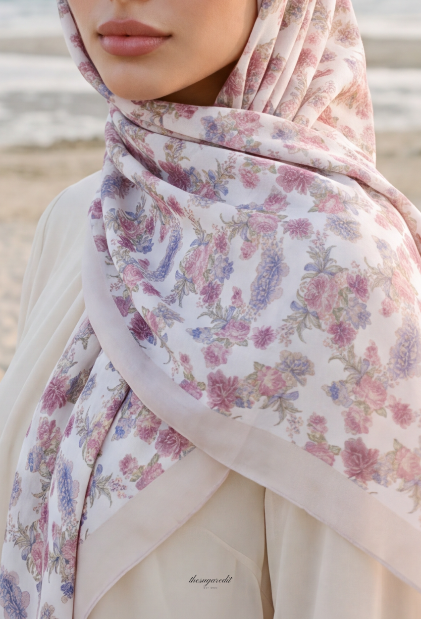 TSE Mod Japanese Cotton Voile Square In Becca