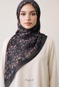 TSE BloomInvitation Japanese Cotton Voile Square - Hannan
