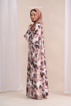 She is In Bloom Abaya Outer in Sasha