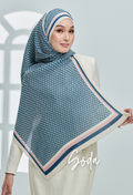 YES DEFECT ( Full Wide Pleats Shawl ) Classy Monogram ( SODA )