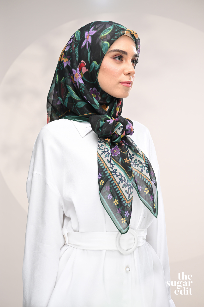 YES DEFECT - THESUGAREDIT Blossom Allure JapanCottonVoile In ( Infinity )