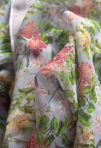 TSE BloomInvitation Japanese Cotton Voile Square - Milano