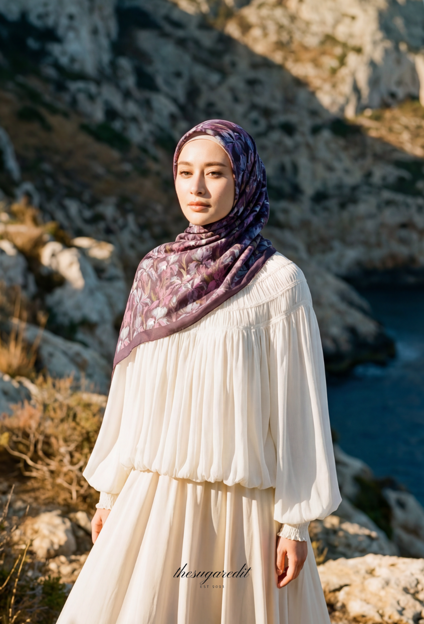 TSE Grace Collection Japanese Voile Square In Deserving