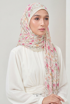 Fall In Love Wide Ultra Fine Pleated Shawl Ironless · in Nerissa