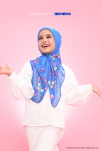 YES DEFECT - Kids Sugarscarf Japanese Cotton Voile In Bold n Fun