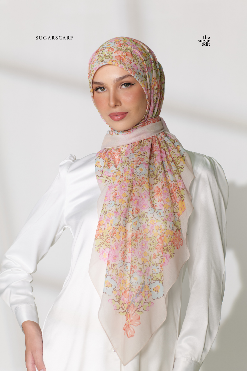 YES DEFECT - New Beginning Cotton Premium Bawal In Garden Glow