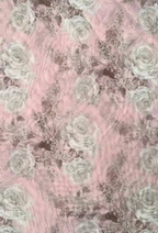 TSE BloomInvitation Japanese Cotton Voile Square -  Piccadaly