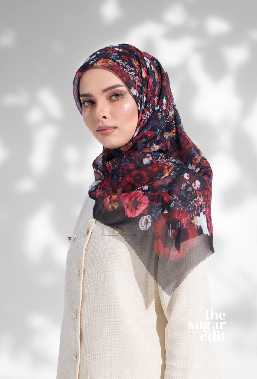 YES (THESUGAREDIT Bella Blooming JapanCottonVoile In  ( BALLET )