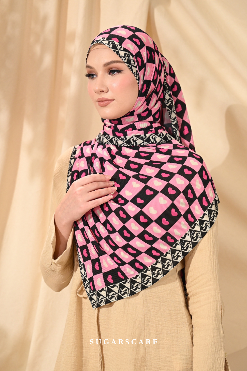 ( Full Wide Pleats Shawl ) Kindness ( GRATITUDE )