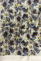 TSE BloomInvitation Japanese Cotton Voile Square - Wyone