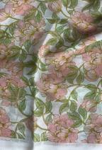 TSE BloomInvitation Japanese Cotton Voile Square - Irene