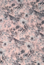 TSE BloomInvitation Japanese Cotton Voile Square - Greece