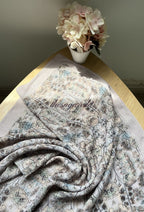 TSE BloomInvitation Japanese Cotton Voile Square - Melodie