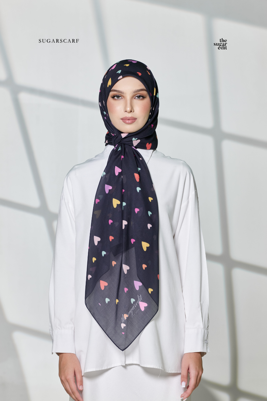 City Love Cotton Premium Bawal In - Midnight London - Preorder