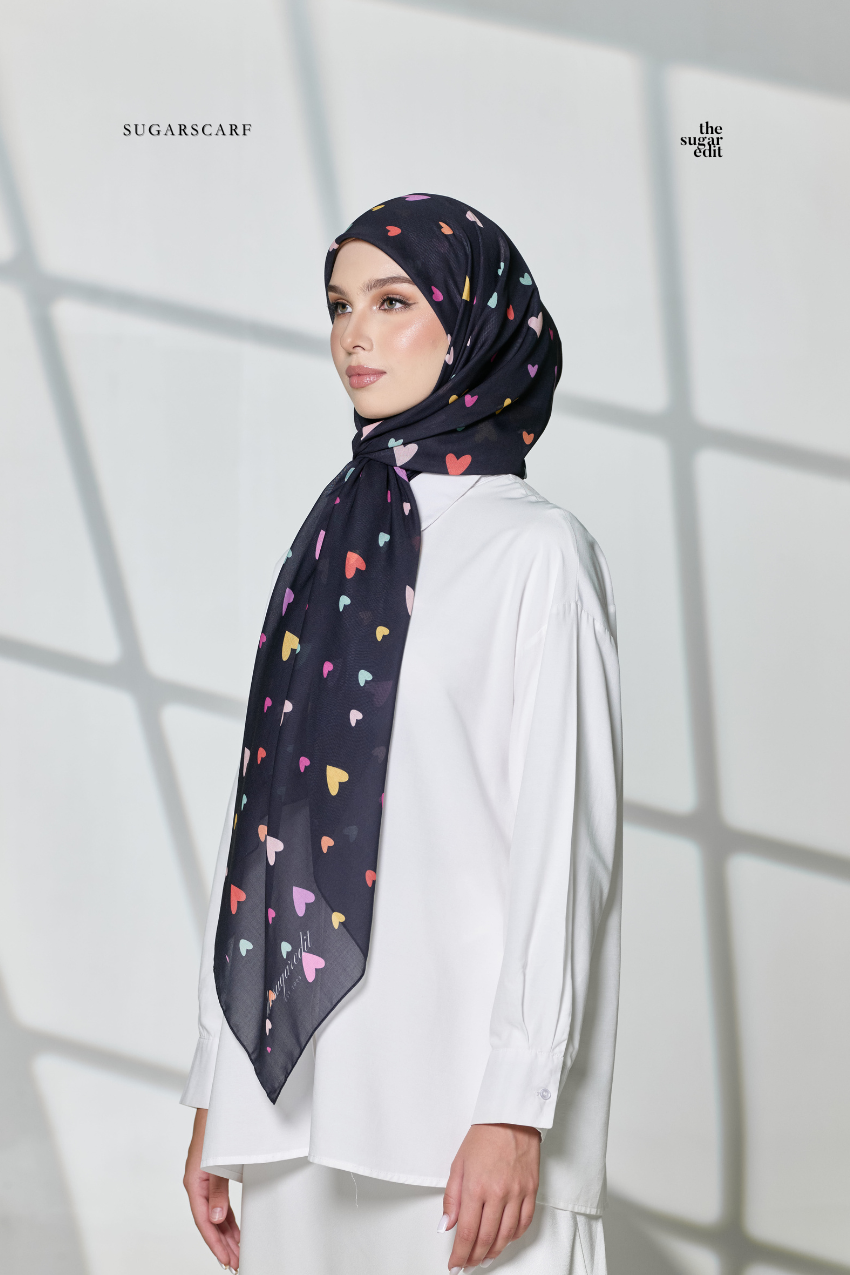 City Love Cotton Premium Bawal In - Midnight London - Preorder