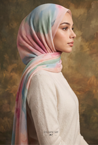 Fall In Love Wide Ultra Fine Pleated Shawl Ironless · in Clara