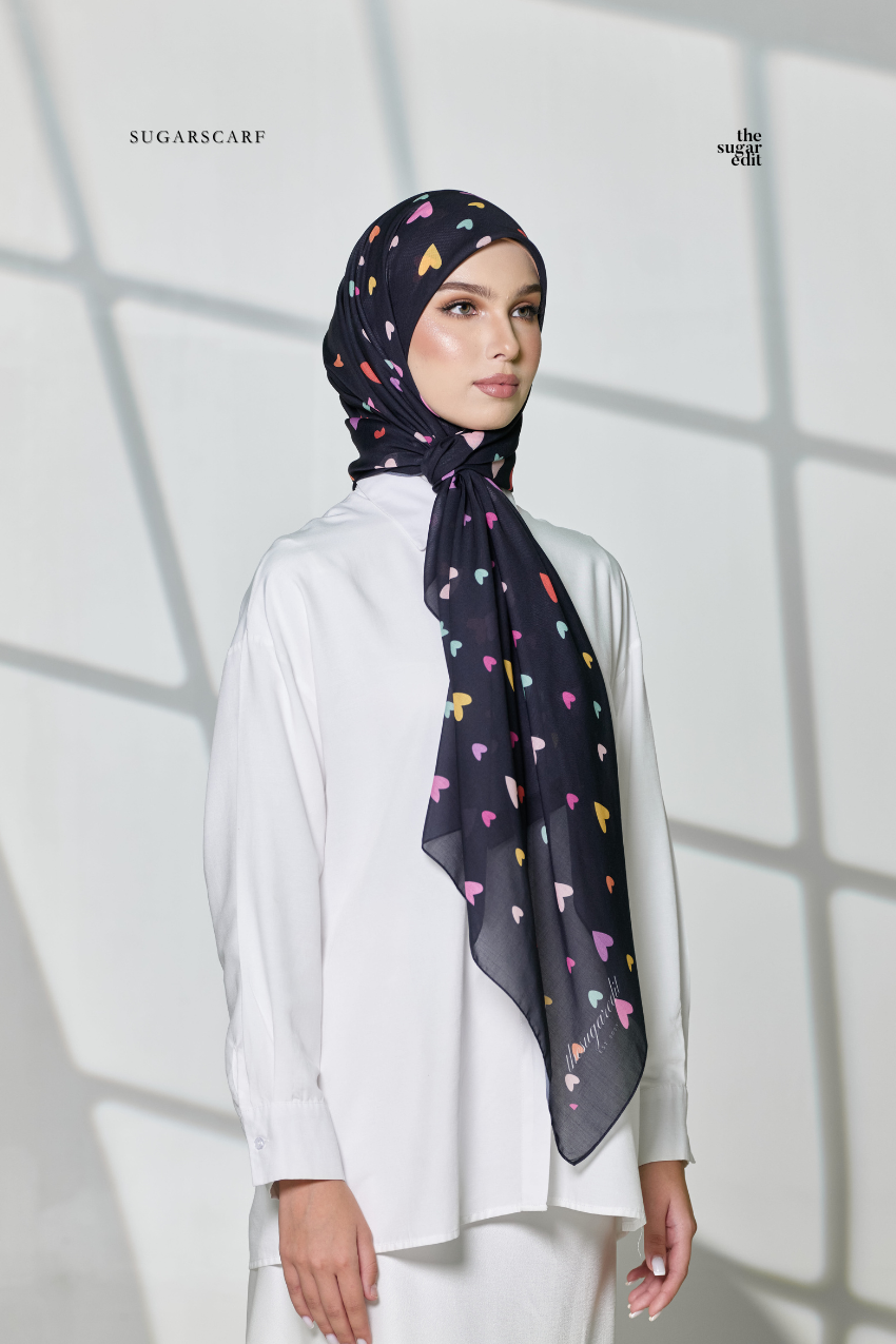 City Love Cotton Premium Bawal In - Midnight London - Preorder