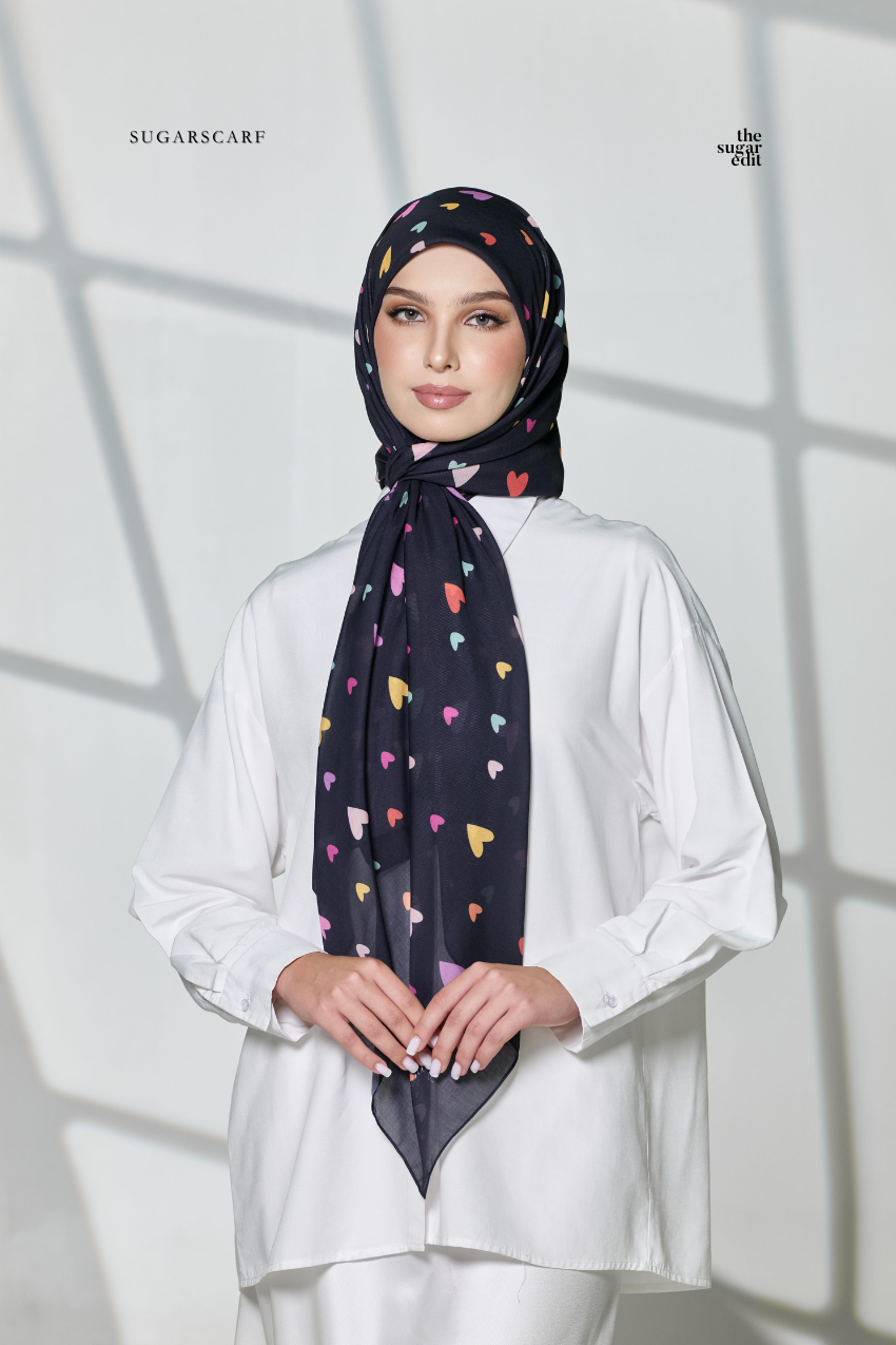 City Love Cotton Premium Bawal In - Midnight London - Preorder