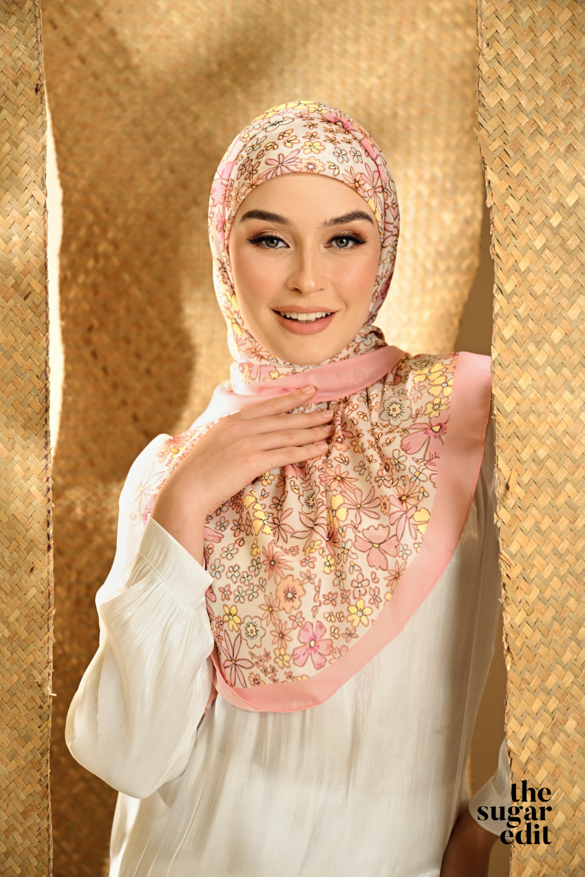 YES THESUGAREDIT Blooming Edit Vol 1 French Cotton Bawal ( Noour )