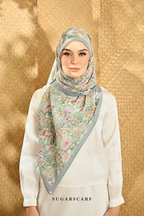 YES ( Full Wide Pleats Shawl ) Seri Blooming ( KATELIA )