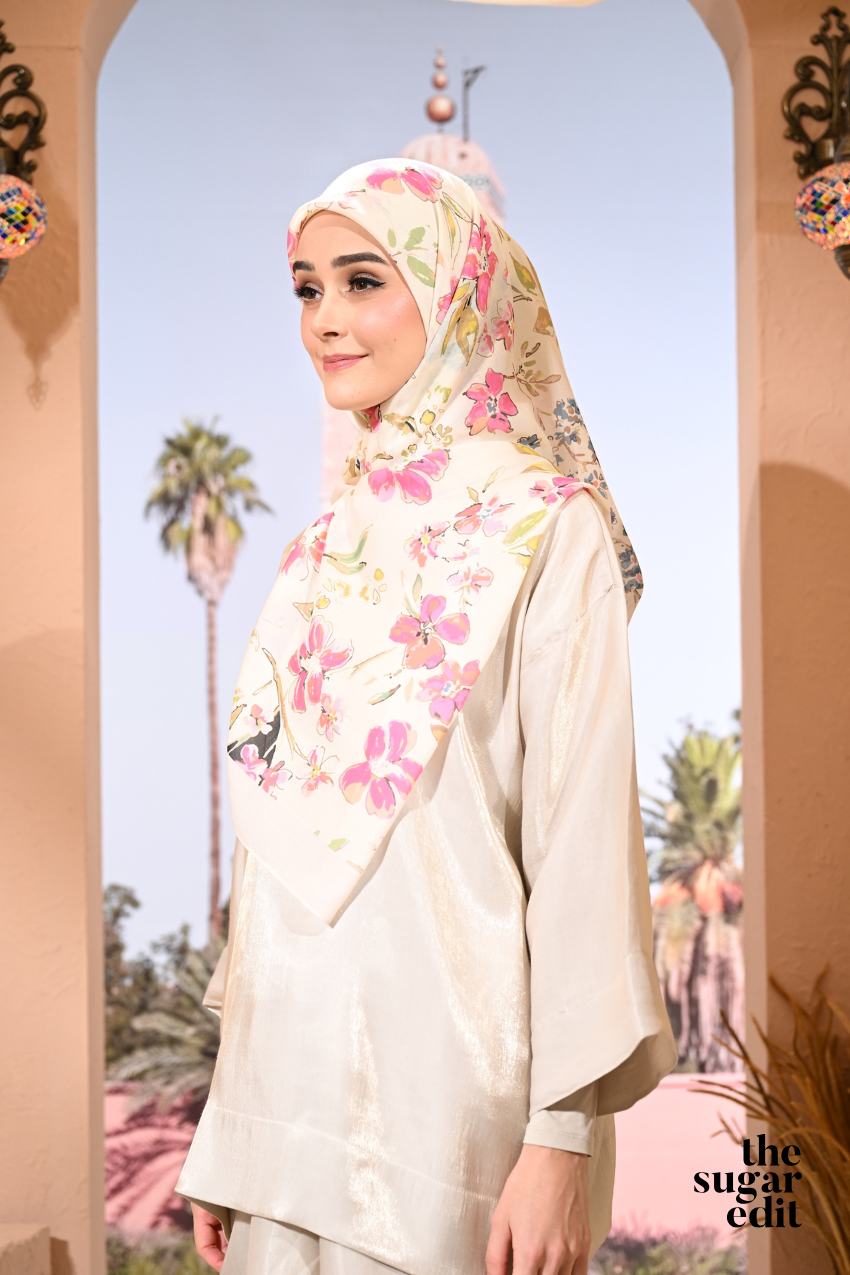 THESUGAREDIT Jasmine Collection French Cotton Bawal ( REAL )