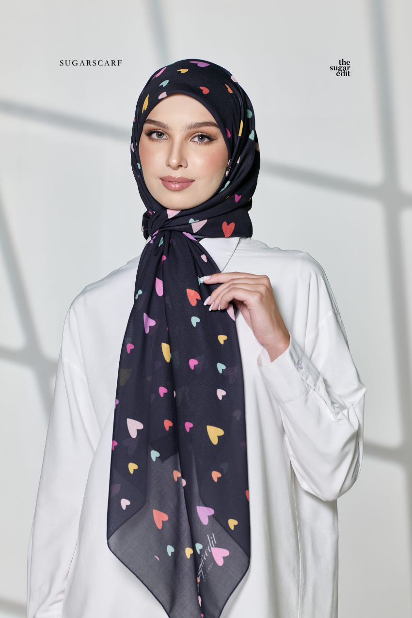 City Love Cotton Premium Bawal In - Midnight London - Preorder