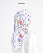 YES DEFECT - She is In the Bloom Iris Slip On Hijab (Everlyn)