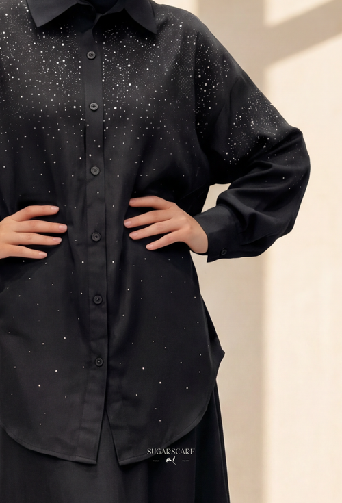 Serena Tencel Set In Black