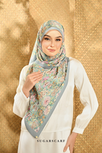 YES ( Full Wide Pleats Shawl ) Seri Blooming ( KATELIA )