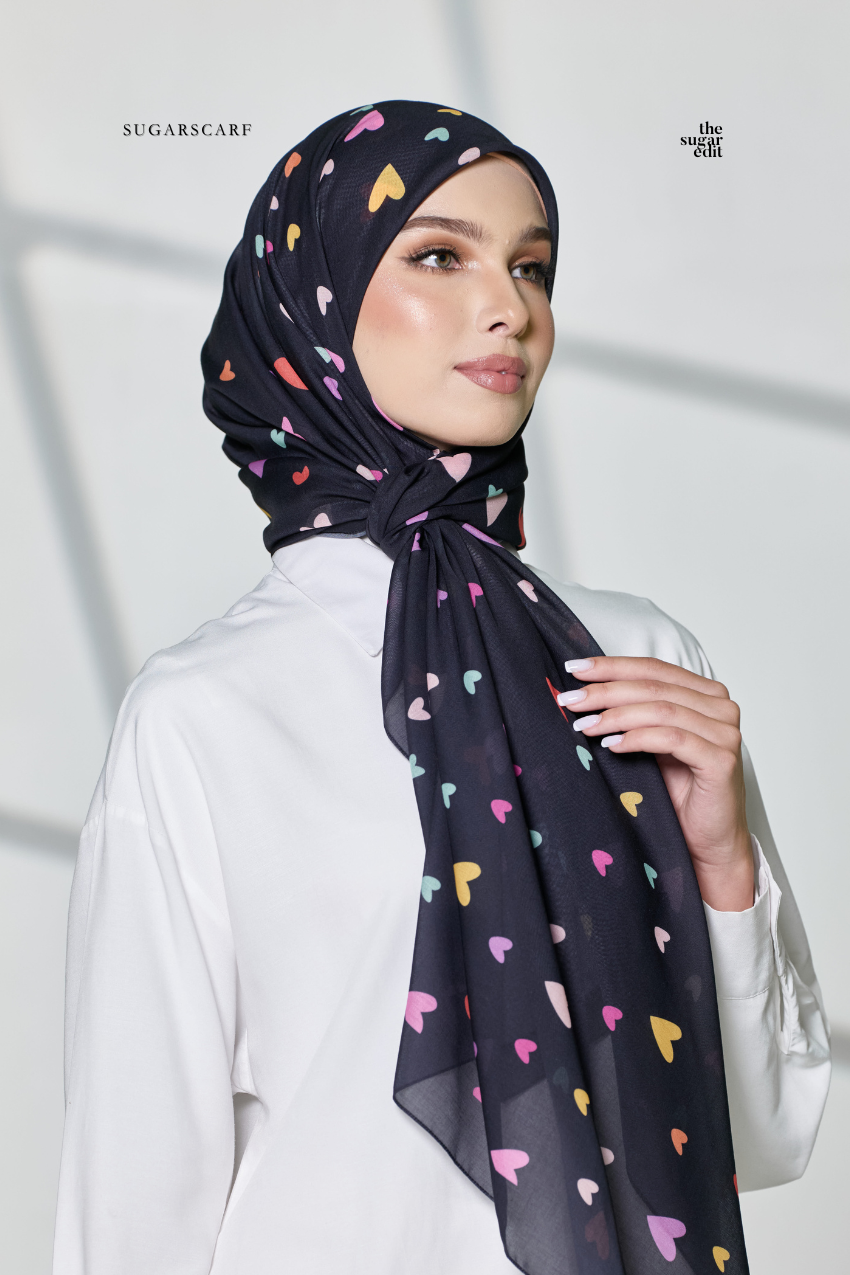 City Love Cotton Premium Bawal In - Midnight London - Preorder