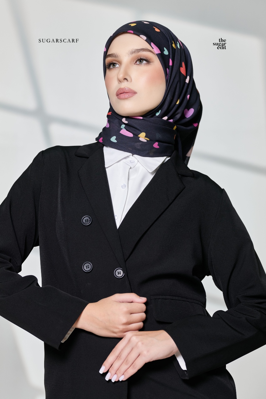 City Love Cotton Premium Bawal In - Midnight London - Preorder