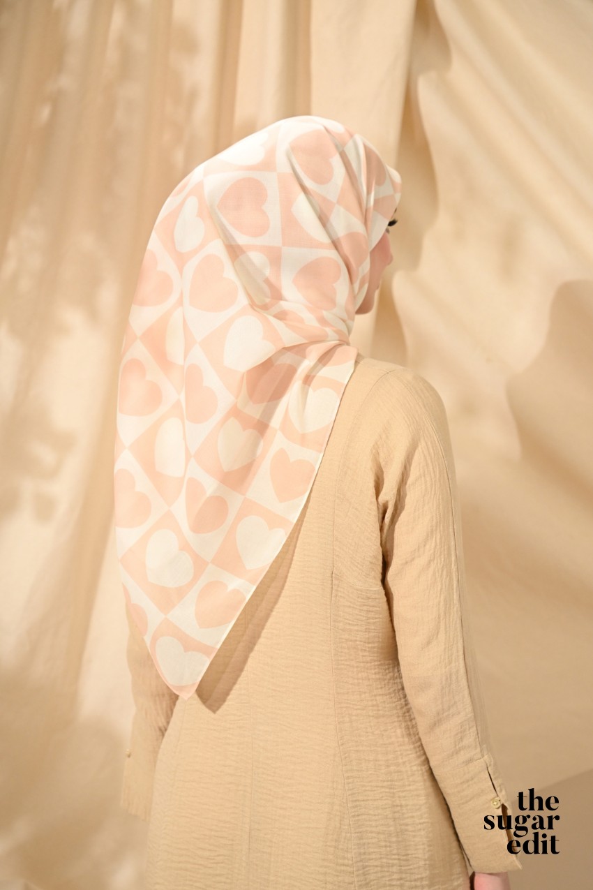 YES DEFECT - THESUGAREDIT Heart Edit Vol 1 French Silk Cotton Bawal ( KASIH )