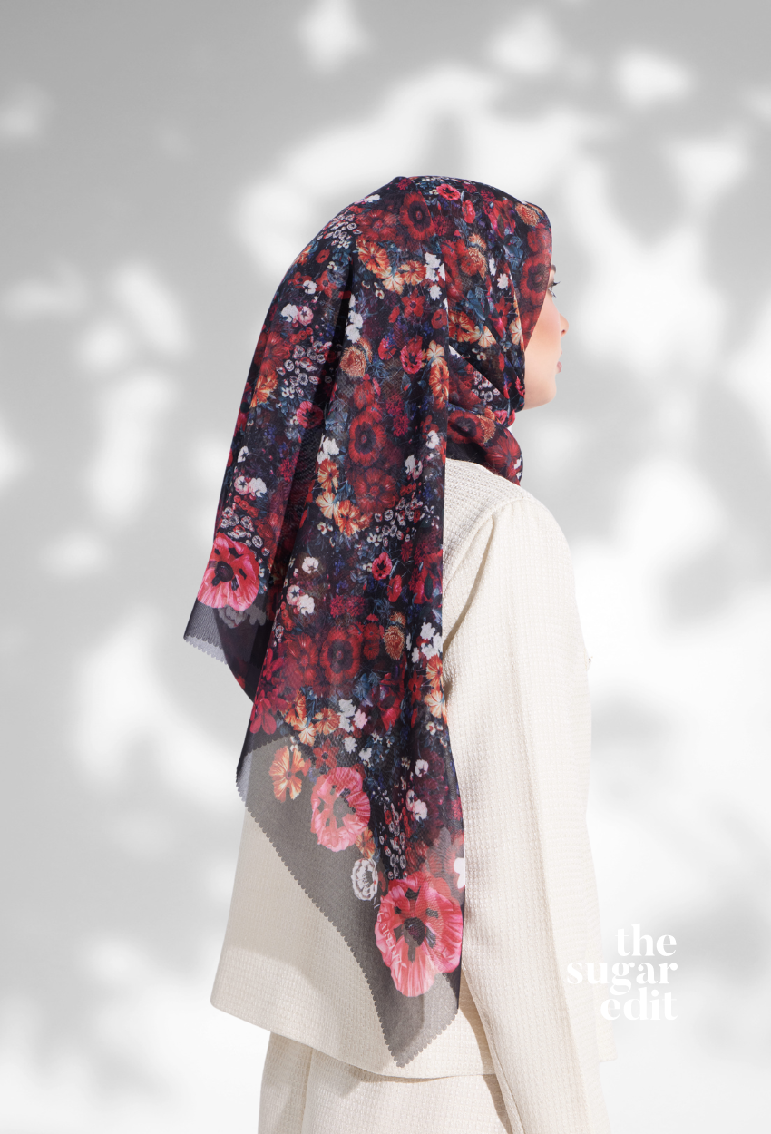 YES (THESUGAREDIT Bella Blooming JapanCottonVoile In  ( BALLET )