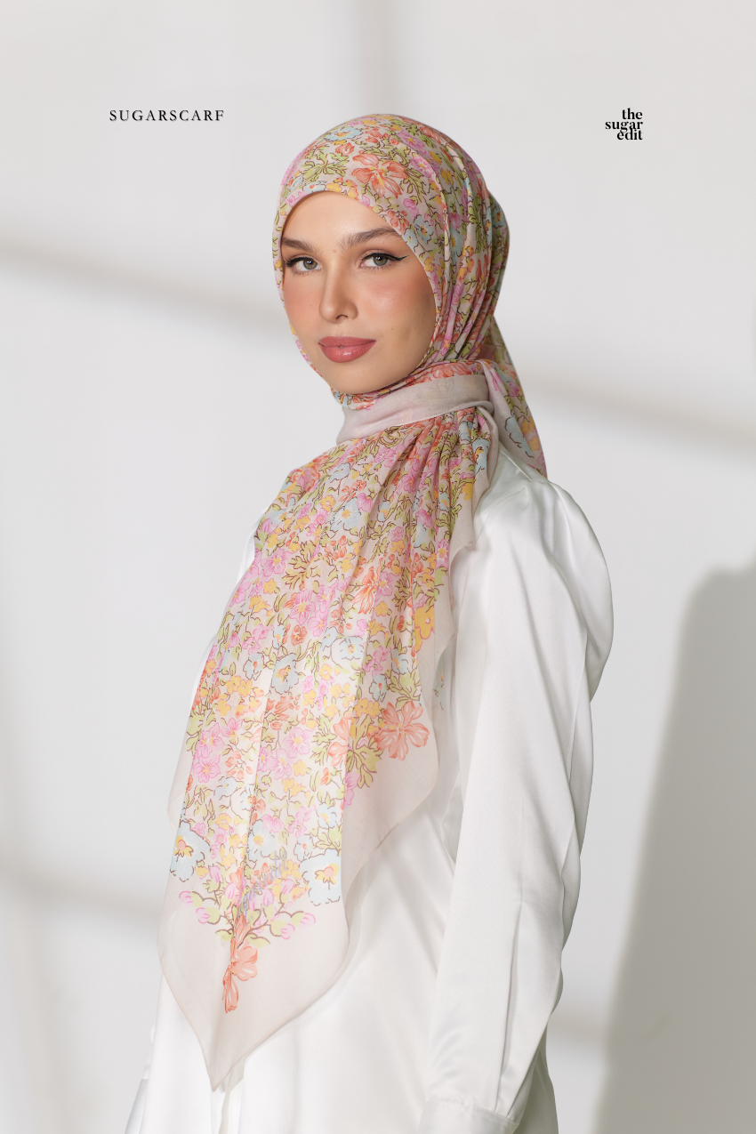 YES DEFECT - New Beginning Cotton Premium Bawal In Garden Glow